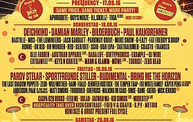 FM4 Frequency 2016 - Line Up Final