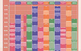 Electric Love Festival 2016 - Timetable