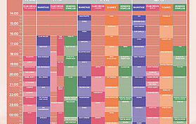 Electric Love Festival 2016 - Timetable