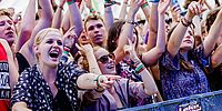 first row at Main Stage
