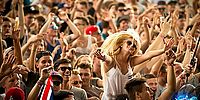 Crowd vor der Bühne