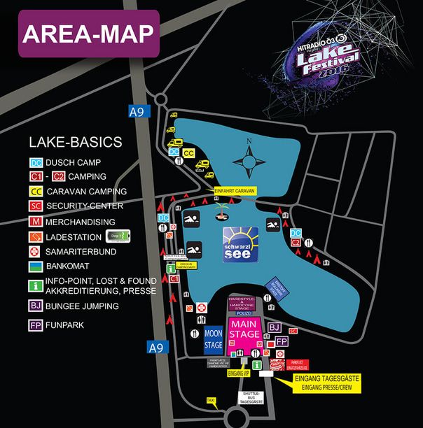 Lake Festival 2016 Map