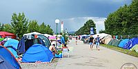 Weg Camping Unwetter