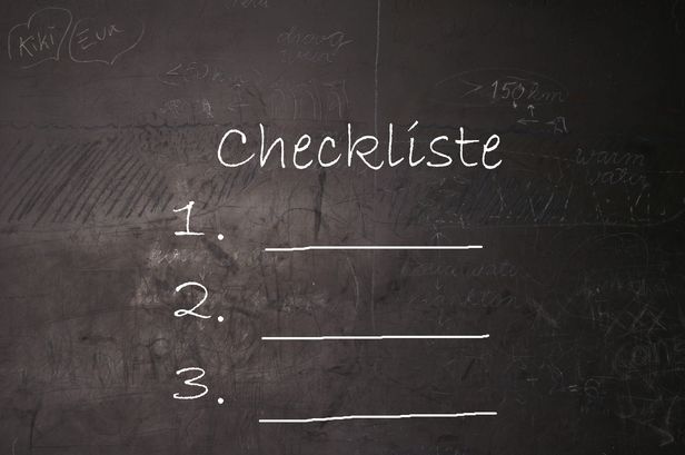Checklist Table