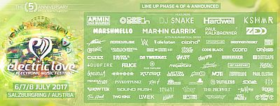 Electric Love Line Up